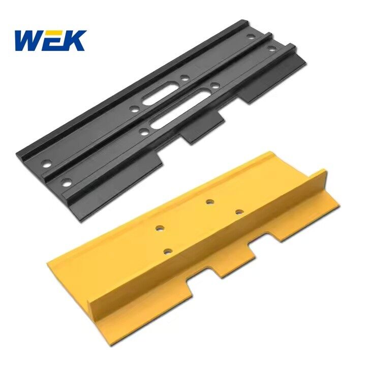 Steel Prime Excavator Track Pads For Bulldozer Track Shoes Assy Yellow / Black