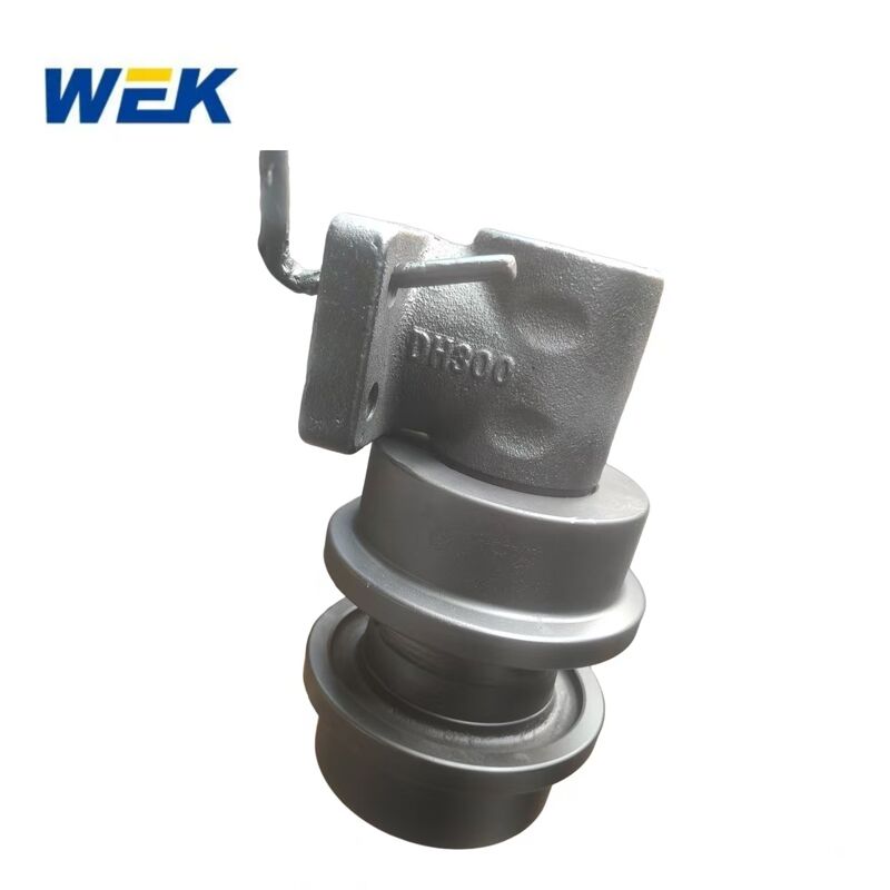 50-52 HRC Hardness 40Mn2 Material Carrier Roller with Double-Lipped Nitrile Rubber Seal for SOLAR 300/DH280 Excavators