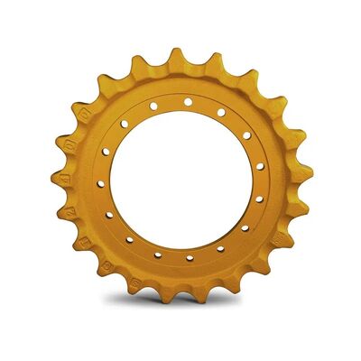 35MnB Smooth Excavator Sprocket Replacement For Undercarriage Parts